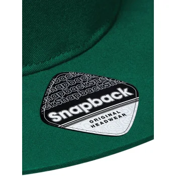 5 Panel Snapback Rapper Cap