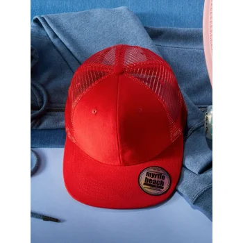 6 Panel Flat Peak Cap