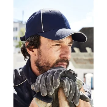 6 Panel Workwear Cap - Solid