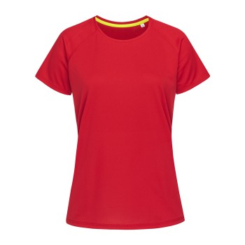 ACTIVE 140 RAGLAN WOMEN 100%P
