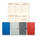 Agenda con copertina a portafoglio con bottone
