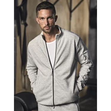 Athletic Full Zip Cardigan