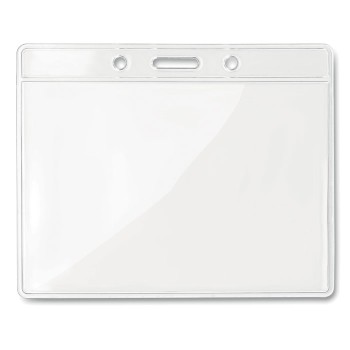 BADGY - Porta badge trasparente 10x8cm