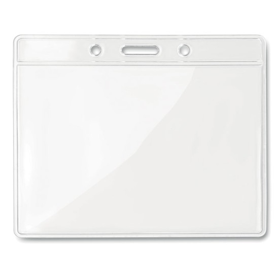 BADGY - Porta badge trasparente 10x8cm