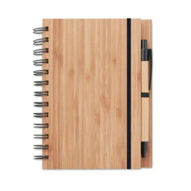 BAMBLOC - Notebook in bamboo con penna