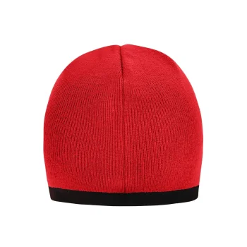 Beanie with Contrasting Border