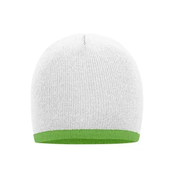 Beanie with Contrasting Border