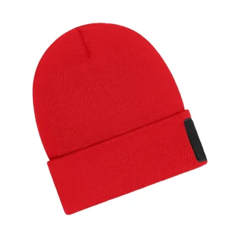 Beanie with Patch - Thinsulate