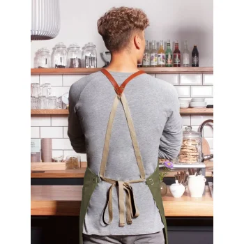 Bib Apron Green Generation Made of Recycled Plastic