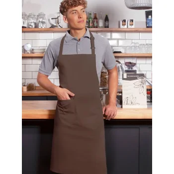 Bistro Apron Basic With Buckle And Pocket