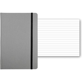 Blocco a righe 192 pag. con nastrino segnalibro ed elastico