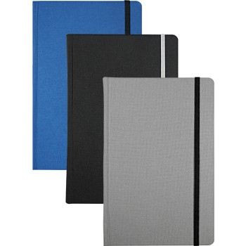 Blocco a righe 192 pag. con nastrino segnalibro ed elastico