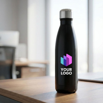 Borraccia in acciaio inox, doppia parete, capacità 500 ml riciclato Lombok