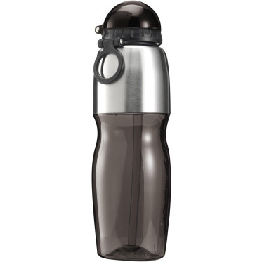 Borraccia in acciaio inox e PS, capacità 800 ml Emberly