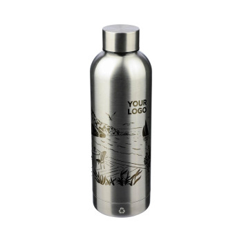 Borraccia in acciaio inox riciclato Isaiah 500 ml