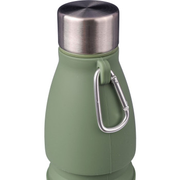 Borraccia pieghevole in silicone capacità 550 ml Erin