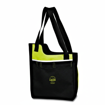 Borsa a tracolla multitasche con portabiglietti e tasca laterale