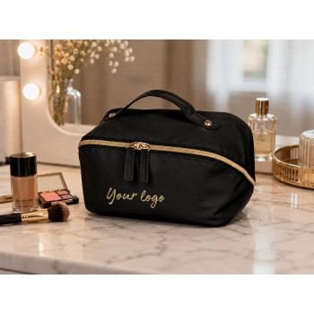 Borsa da toilette in PU riciclato Alon