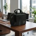 Borsa portadocumenti in nylon 1680D con tracolla regolabile e tasca laterale