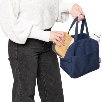 Borsa termica in policotone riciclato 330 g/m² Elowen