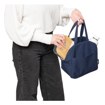 Borsa termica in policotone riciclato 330 g/m2 Elowen