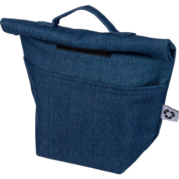 Borsa termica roll-top in denim riciclato Mira