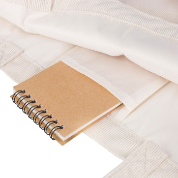 Borsa tote in velluto a coste Tino