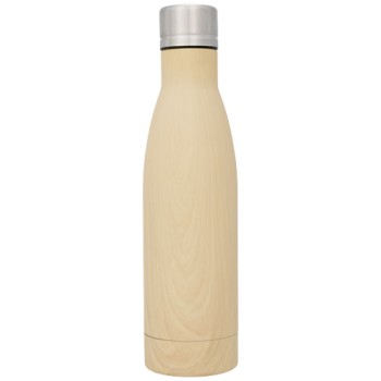 Bottiglia Vasa wood con isolamento sottovuoto in rame da 500 ml