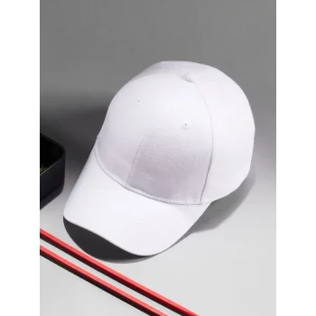 Brushed 6 Panel Cap