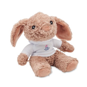 BUNNY - Peluche coniglietto con felpa