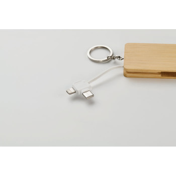 BUPOW - Cavo di ricarica con portachiav