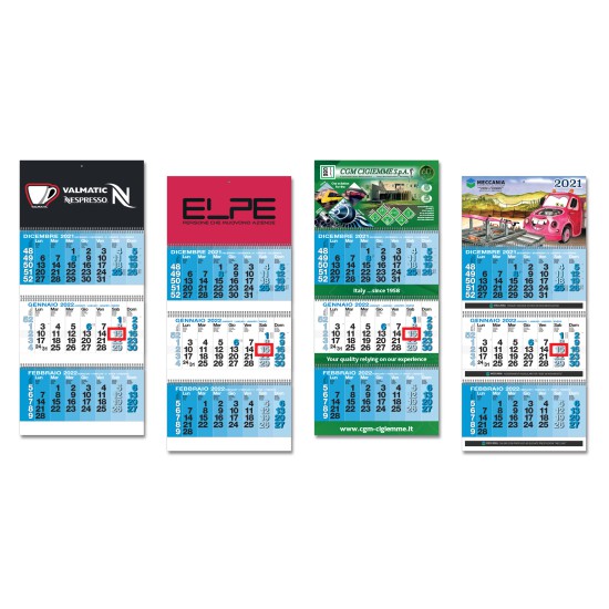 Calendario trimestrale