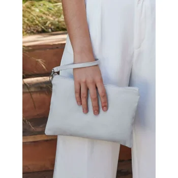 Canvas Wristlet Pouch