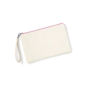 Canvas Wristlet Pouch