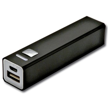 Caricatore per cellulare capacita' 2200 mAh, input/output DCV-1.0A confezione scatola singola.