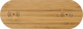Caricatore wireless doppia posizione in bamboo Tatum