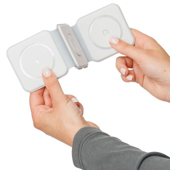 Caricatore wireless Trigo | Riciclato | 3 in 1