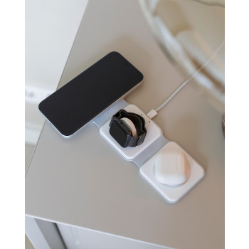 Caricatore wireless Trigo | Riciclato | 3 in 1
