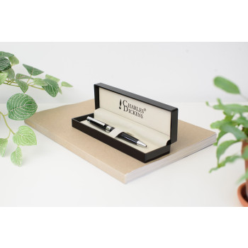 Charles Dickens®, penna a sfera in metallo Lena