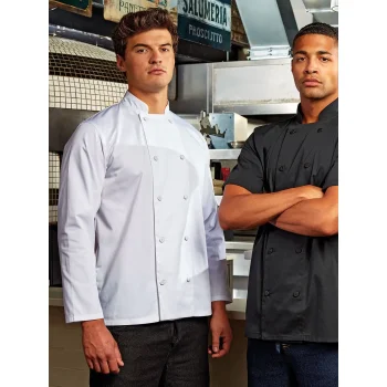 Chef's LS Coolchecker Jacket With Mesh Back Panel ack Panel