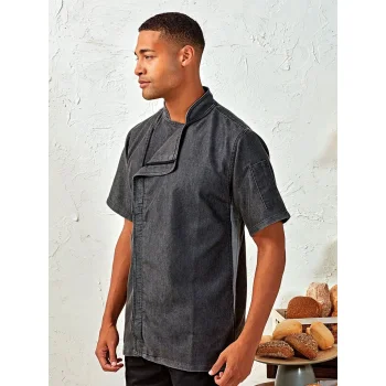 Chef's Zip-Close Short Sleeve Jacket