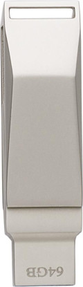 Chiavetta USB 3.0 in lega di zinco capacità 64 GB, Dorian