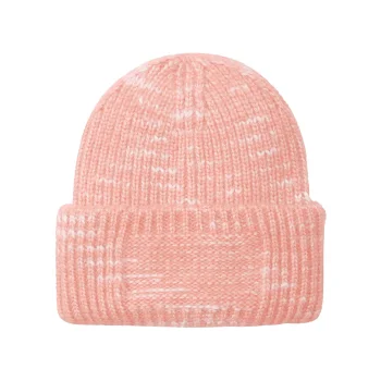 Chunky Knitted Patch Beanie
