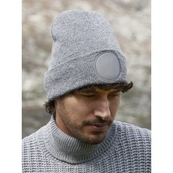 Circular Patch Beanie