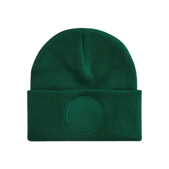 Circular Patch Beanie