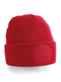 Circular Patch Beanie