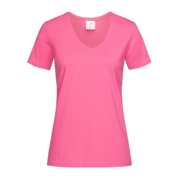 CLASSIC-T COLLO V WOMEN 100%C
