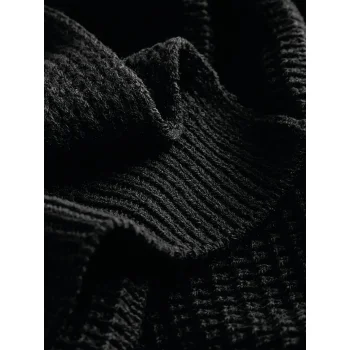 Classic Waffle Knit Scarf