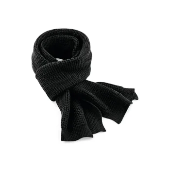 Classic Waffle Knit Scarf