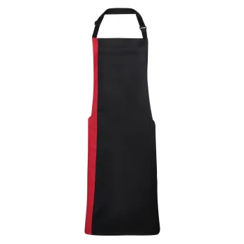 Contrast Bib Apron